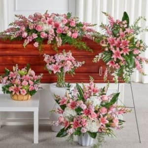 Heavenly Blush Collection Flower Bouquet