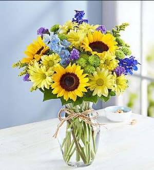 Fields of Europe Summer Flower Bouquet
