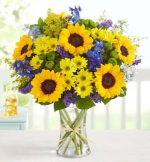 Fields of Europe Summer Flower Bouquet