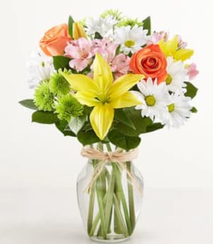Fields of Europe Classic Flower Bouquet