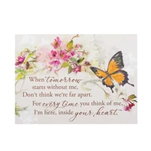 Scripture Butterfly Cards Flower Bouquet