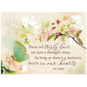 Scripture Butterfly Cards Flower Bouquet