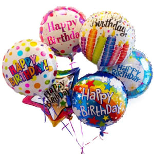 Happy Birthday Balloon Bouquet Flower Bouquet
