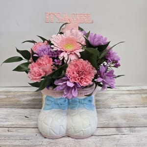 New Baby Arrangement Flower Bouquet
