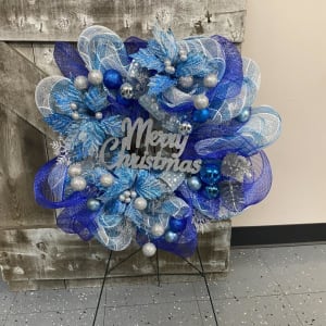 Christmas Cemetery Wreath Flower Bouquet