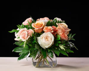 Peach Splendor Flower Bouquet
