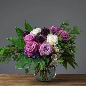 Violet Valley Flower Bouquet