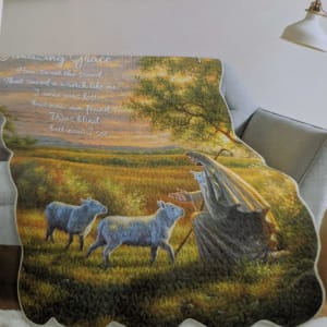 Amazing Grace Quilted Throw