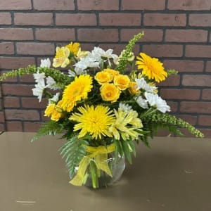 Mellow Yellow Flower Bouquet