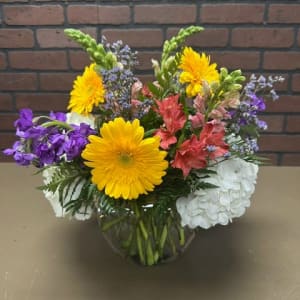 Bowl Of Beauty Flower Bouquet