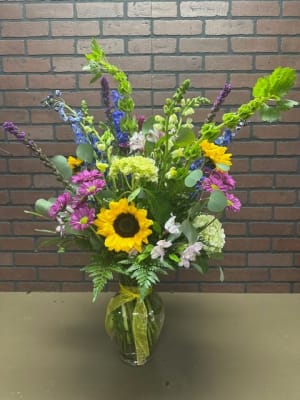 Spring Garden Flower Bouquet