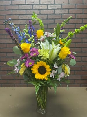 Spring Garden Flower Bouquet