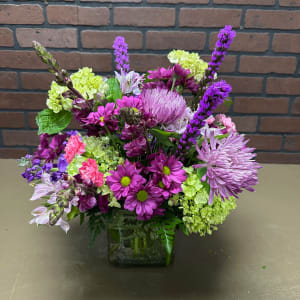 Purple Perfection Flower Bouquet