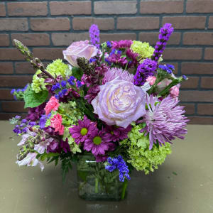 Purple Perfection Flower Bouquet