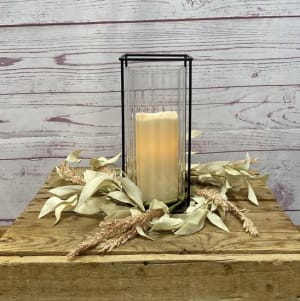Cozy Glow Candles Flower Bouquet