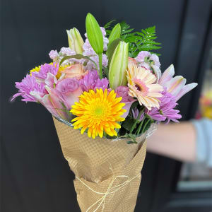 Designer's Choice Wrapped Bouquet Flower Bouquet
