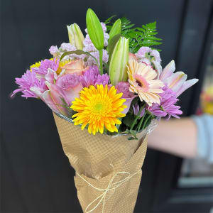 Designer's Choice Wrapped Bouquet Flower Bouquet