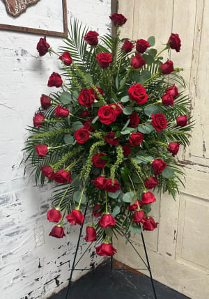 Forever Love Standing Spray Flower Bouquet
