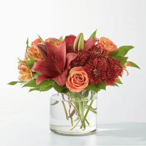 Crimson Leaves Bouquet Flower Bouquet