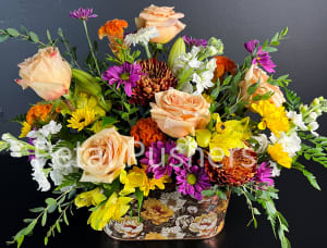 Fall Leaves Flower Bouquet