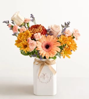 Honey Bee Buzz For Fall Flower Bouquet