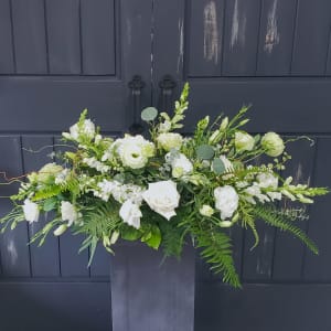 Whimsical White Centerpiece Flower Bouquet