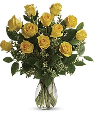 Say Yellow Flower Bouquet