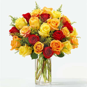 Sunlit Fall Rose Bouquet Flower Arrangement Sunlit Fall Rose Bouquet Flower Bouquet