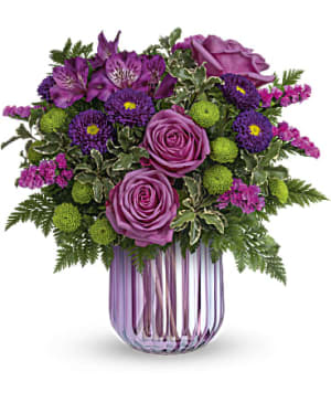 Luxurious Purple Flower Bouquet