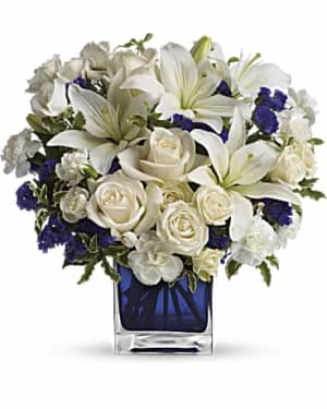 Sapphire Skies Flower Bouquet