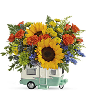 Retro Road Tripper Bouquet Flower Bouquet