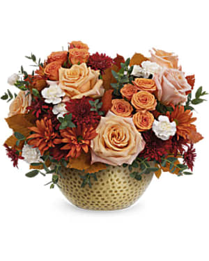 Artisanal Gold Bouquet Flower Bouquet