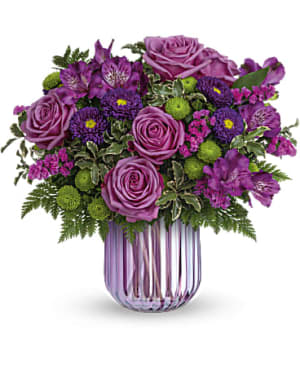Luxurious Purple Flower Bouquet