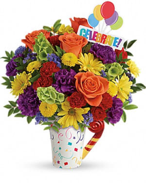 Celebrate You Flower Bouquet