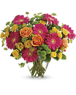 End of the Rainbow Flower Bouquet