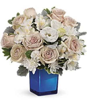 Serene Skies Flower Bouquet