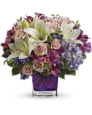 Teleflora’s Garden Romance Flower Bouquet