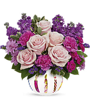 Birthday Greetings Bouquet Flower Bouquet