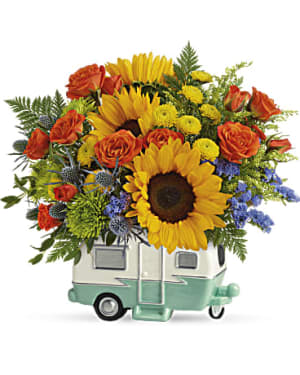 Retro Road Tripper Bouquet Flower Bouquet