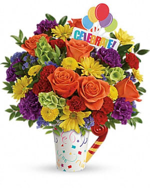 Celebrate You Flower Bouquet