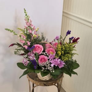 BLOOMING BASKET Flower Arrangement BLOOMING BASKET Flower Bouquet