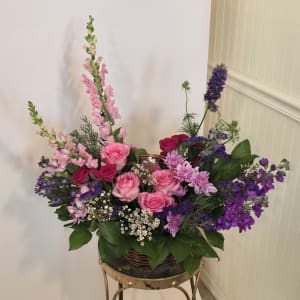 BLOOMING BASKET Flower Arrangement BLOOMING BASKET Flower Bouquet