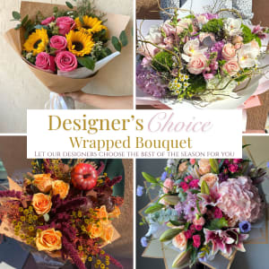 Designer Choice Wrap Flower Bouquet
