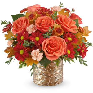 Chic Copper Bouquet Flower Bouquet