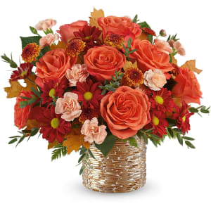 Chic Copper Bouquet Flower Bouquet