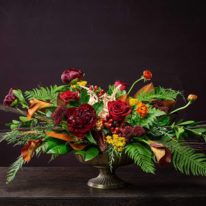 Fall Forest Flower Arrangement Fall Forest Flower Bouquet