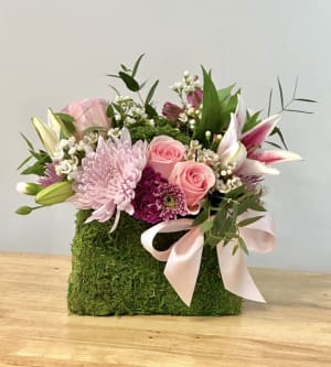 Mama Mia Handbag Flower Bouquet