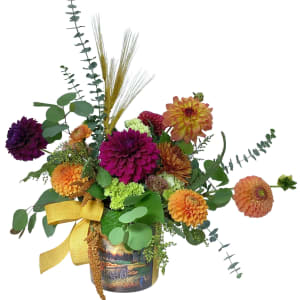 Wild Dahlia Flower Bouquet
