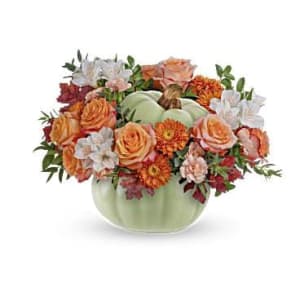 Whimsy Pumpkin Flower Bouquet