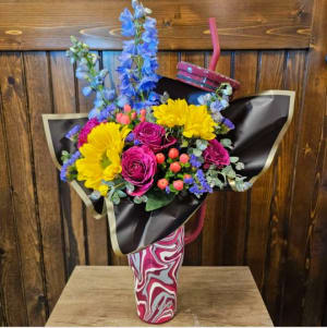 Swig 40oz School Spirit Mugsy Flower Bouquet